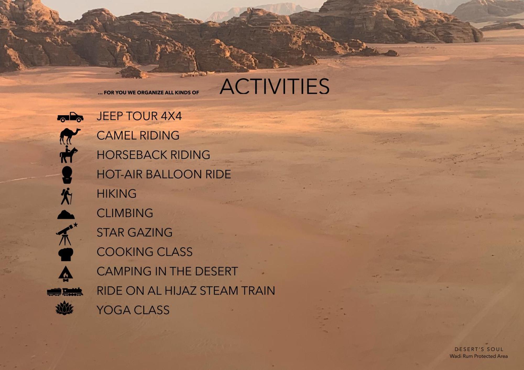 Desert'S Soul Wadi Rum Ad Disah Luaran gambar